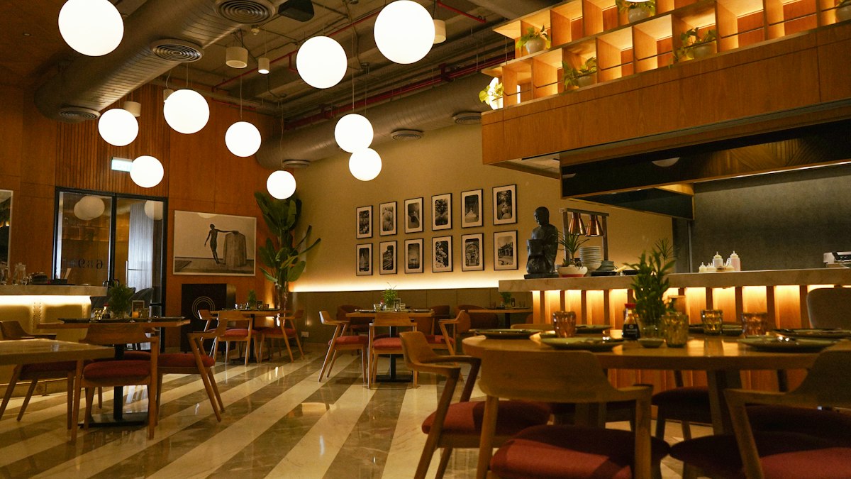 Restaurant dining room